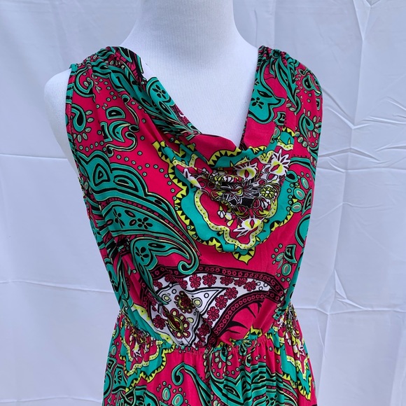 Colorful Maxi Dress - Picture 2 of 4